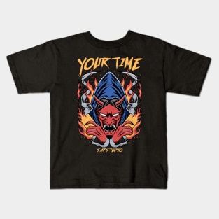 ONI MASK Kids T-Shirt